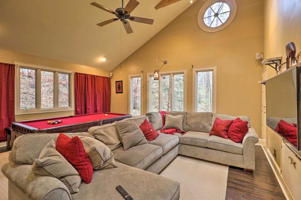 Cozy Conyers Cabin With Fireplace And Pool Table! Экстерьер фото