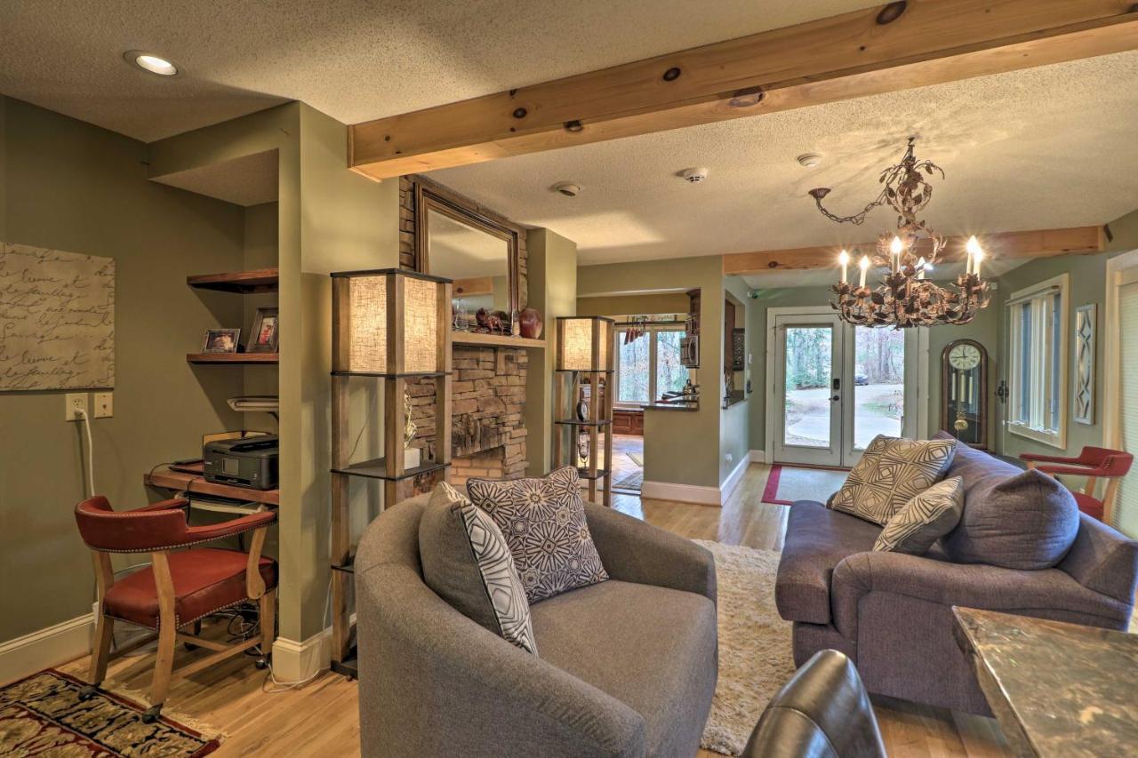 Cozy Conyers Cabin With Fireplace And Pool Table! Экстерьер фото