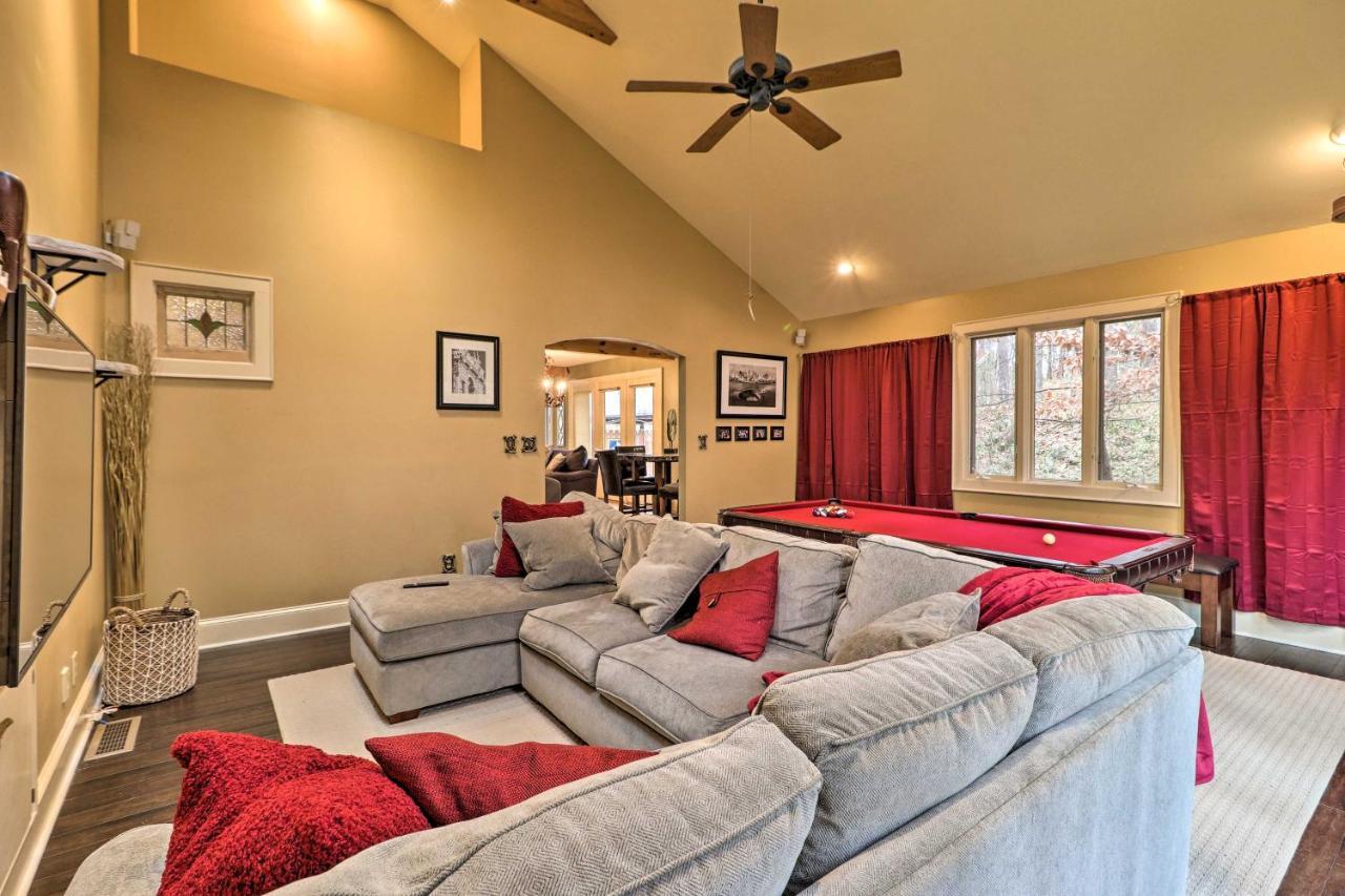 Cozy Conyers Cabin With Fireplace And Pool Table! Экстерьер фото