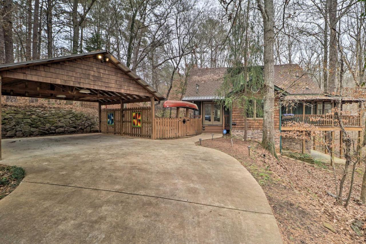 Cozy Conyers Cabin With Fireplace And Pool Table! Экстерьер фото